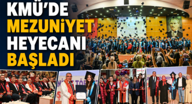 KMÜ’DE MEZUNİYET HEYECANI BAŞLADI