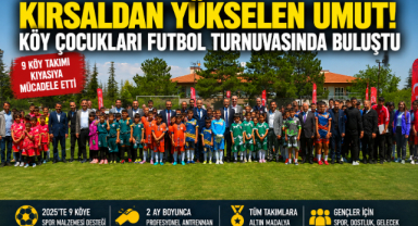 Kırsaldan Yükselen Umut: Köy Çocukları Futbol Turnuvasında Buluştu