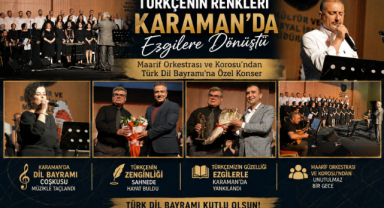 Maarif Orkestrası ve Korosu’ndan Türk Dil Bayramı’na Özel Konser