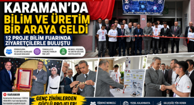 Öğrencilerin Bilimsel Çalışmaları Görücüye Çıktı