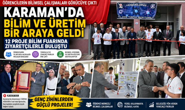 Öğrencilerin Bilimsel Çalışmaları Görücüye Çıktı