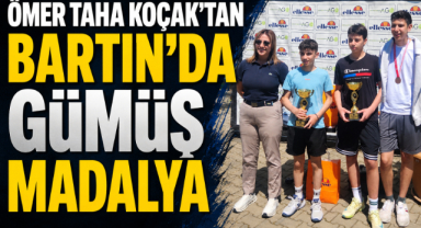 ÖMER TAHA KOÇAK’TAN BARTIN’DA GÜMÜŞ MADALYA