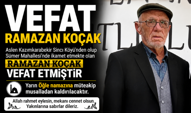 Ramazan Koçak Vefat Etti