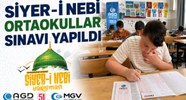 SİYER-İ NEBİ ORTAOKULLAR SINAVI YAPILDI