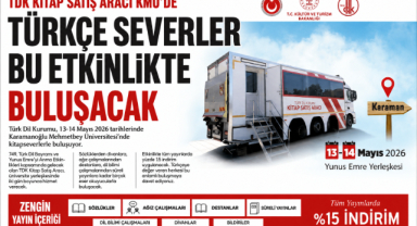 Türk Dil Kurumu Kitap Satış Aracı KMÜ’de Okurlarla Buluşacak