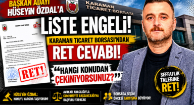Borsada Şeffaflık Tartışması: Başkan Adayına Ret Yazısı