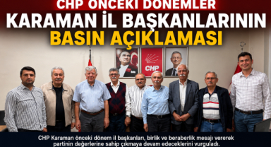 CHP’nin Önceki Dönem İl Başkanlarından Birlik ve Dayanışma Mesajı