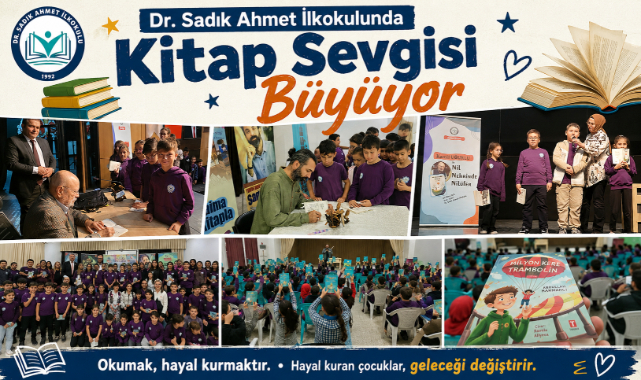 Dr. Sadık Ahmet İlkokulunda Kitap Sevgisi Büyüyor