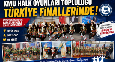 KMÜ Halk Oyunları Topluluğu Türkiye Finallerinde