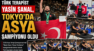 Türk Terapist Yasin Şanal, Tokyo'da Asya Şampiyonu Oldu