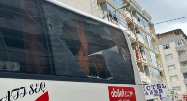Karaman FK takım otobüsüne Iğdır'da çirkin saldırı